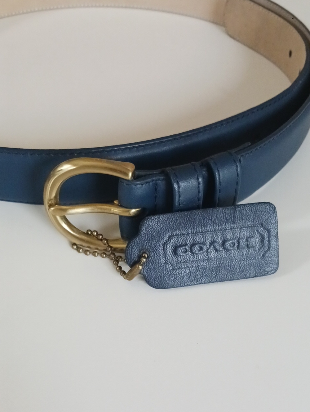 Vintage Coach Leather Belt - Picture 2 of 13